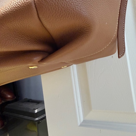 Polene Tan Leather Tote Bag - Picture 2 of 4